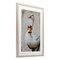 Stupell Industries Festive Jingle Goose Framed Print Under Glass, design by Petal Prints Design